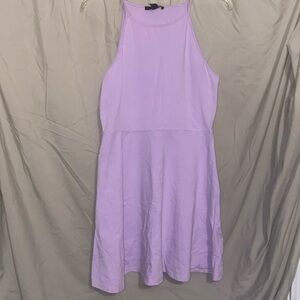 Lavender Sleeveless Women's Dress